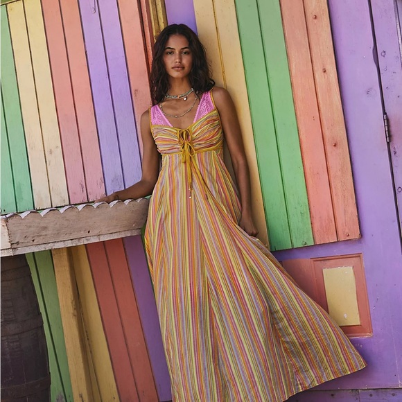Free People Dream Weaver Maxi Dress - Picture 2 of 16